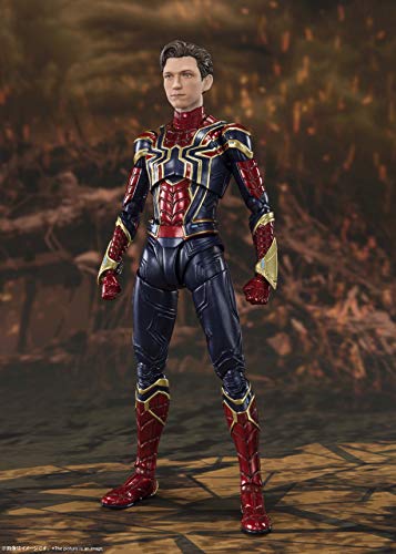 Bandai Hobby, Tamashii Nations Avengers: Endgame S.H. Figuarts Action Figure Iron Spider (Final Battle) 15 cm, Multicolor