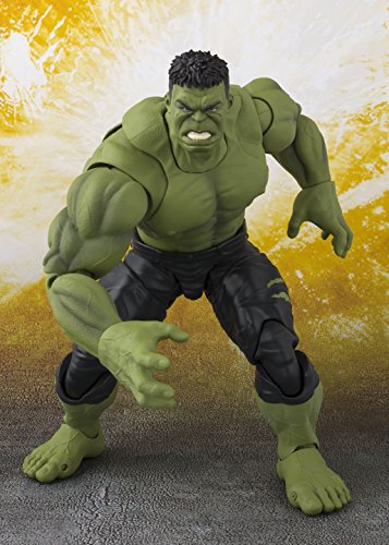 BANDAI- Hulk Figura 21 Cm Marvel Avengers Infinity War S.H.Figuarts, Multicolor (BDIMV551085)