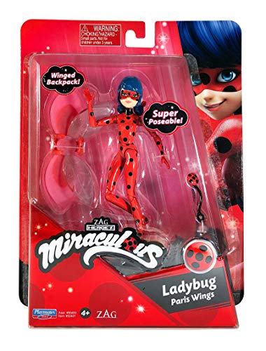 Bandai - Miraculous - Minimuñeca - Ladybug - Muñeca articulada de 12 cm con Sus Accesorios - P50401