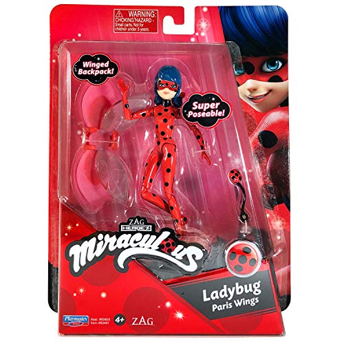 Bandai - Miraculous - Minimuñeca - Ladybug - Muñeca articulada de 12 cm con Sus Accesorios - P50401