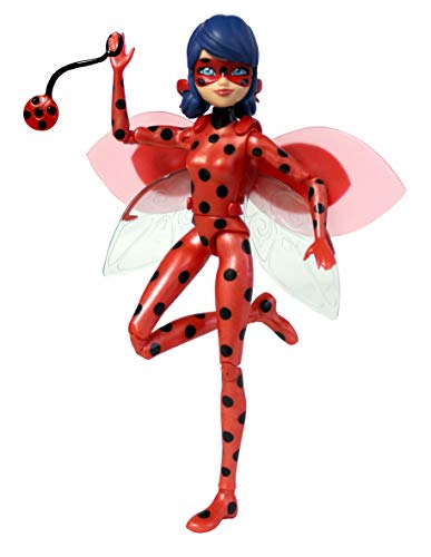 Bandai - Miraculous - Minimuñeca - Ladybug - Muñeca articulada de 12 cm con Sus Accesorios - P50401