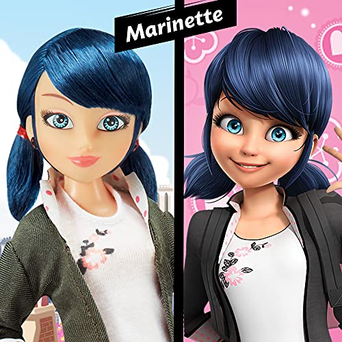 Bandai - Miraculous - Muñeca - Marinette - Muñeca articulada de 26 cm - P50005