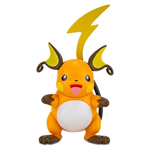 Bandai Pokémon WT0129 - Figura articulada de Pokémon de Battle Figure de Raichu (8 cm)