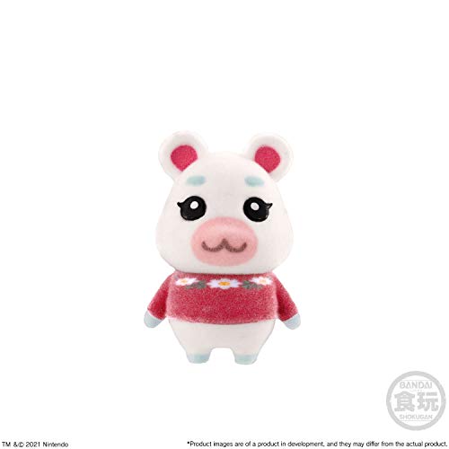 Bandai Shokugan – Animal Crossing: New Horizons Villager Flocado Doll Collection Figura 7pc Set de Regalo