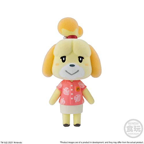 Bandai Shokugan – Animal Crossing: New Horizons Villager Flocado Doll Collection Figura 7pc Set de Regalo