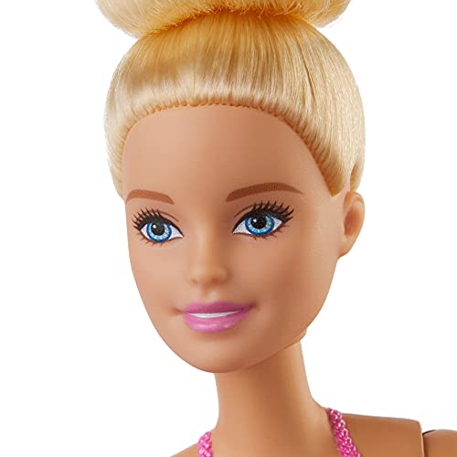 Barbie- Bailarina de Ballet Rubia Muñeca Niños +3 Años (Mattel GJL59)