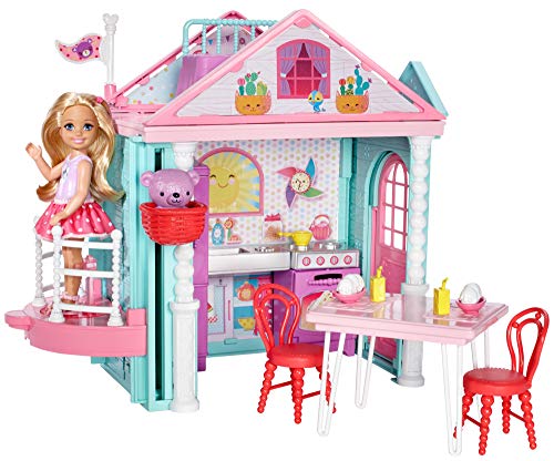 Barbie - Casita de Chelsea con accesorios - casa muñecas - (Mattel DWJ50)