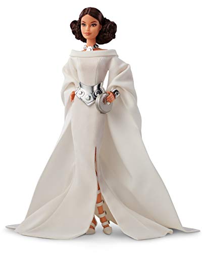 Barbie Collector - Muñeca de Colección Starwars Princesa Leia (Mattel GHT78)