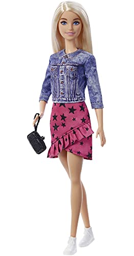 Barbie Dreamhouse Adventures Malibú Muñeca rubia con ropa y accesorios de moda de juguete, regalo para niñas y niños +3 años (Mattel GXT03)