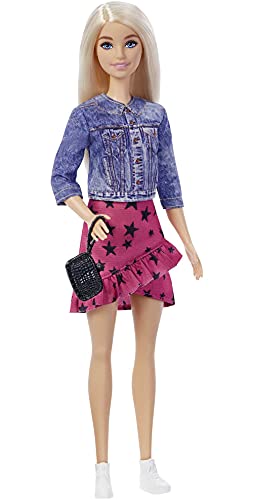 Barbie Dreamhouse Adventures Malibú Muñeca rubia con ropa y accesorios de moda de juguete, regalo para niñas y niños +3 años (Mattel GXT03)