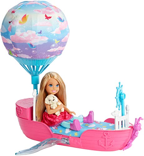 Barbie- Dreamtopia Magical Dreamboat Mágico de Chelsea, Multicolor (Mattel DWP59)