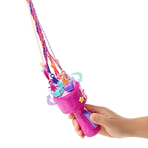 Barbie Dreamtopia Muñeca princesa de juguete con accesorio para hacer trenzas de colores y moda fantasía (Mattel GTG00)