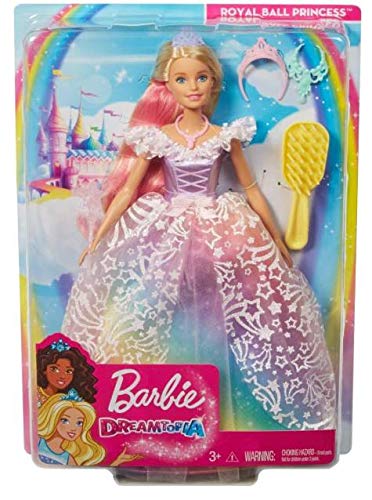 Barbie- Dreamtopia Superprincesa, Edad Recomendada: 3-10 años, Multicolor (Mattel GFR45)