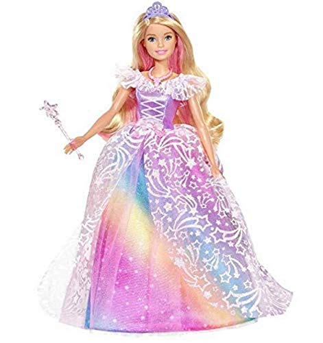 Barbie Dreamtopia Superprincesa, Edad Recomendada: 3-10 Años, Multicolor (Mattel Gfr45) + Princess Adventure, Principe Ken, Muñeco para Niñas Y Niños (Mattel Gml67)