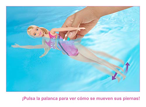 Barbie GHK23 Dreamhouse Adventures Swim ‘n Dive Doll and Accessories