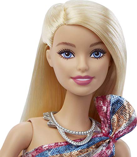 Barbie Grandes sueños en la gran ciudad Muñeca Malibú cantante con guitarra y accesorios de juguete (Mattel GYJ21)