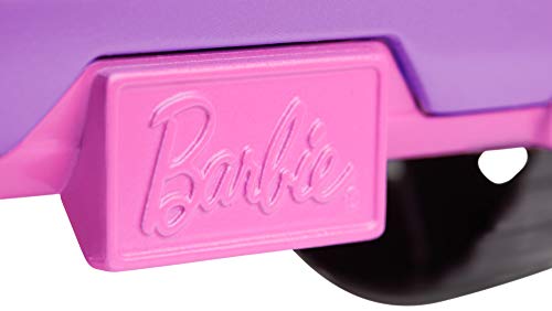 Barbie Jeep, coche todo terreno al aire libre, coche de juguete (Matte GMT46)