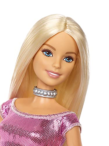 Barbie Muñeca rubia Feliz Cumpleaños con regalo (Mattel GDJ36) , color/modelo surtido