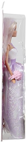 Barbie - Muñeca, Traje de Novia, Color Blanco (Mattel DHC35)