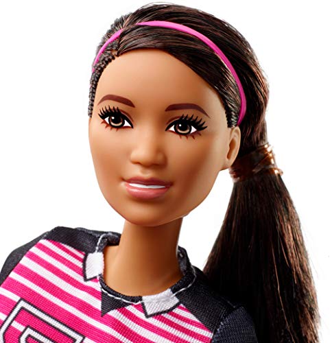 Barbie Quiero Ser Atleta - Muñeca 60 aniversario con accesorios (Mattel GFX26)