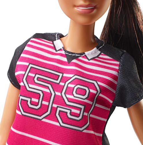 Barbie Quiero Ser Atleta - Muñeca 60 aniversario con accesorios (Mattel GFX26)