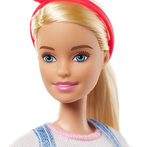 Barbie Quiero Ser, descubre la profesión, incluye muñeca y 8 accesorios para dos carreras sorpresa, regalo para niñas y niños 3-9 años (Mattel GLH62) , color/modelo surtido