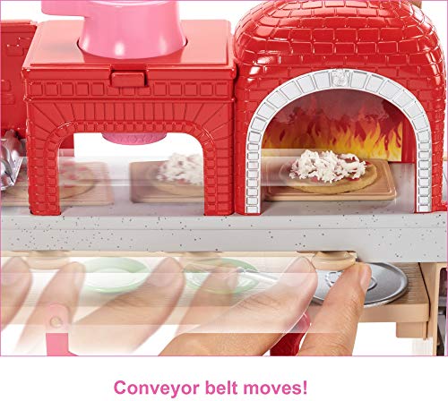 Barbie Quiero Ser Pizza Chef, Muñeca Y Accesorios De Juguete, Regalo para Niñas Y Niños 3-9 Años + Y Su Pastelería, Muñeca con Cocina Y Accesorios, Regalo para Niñas Y Niños 3-9 Años