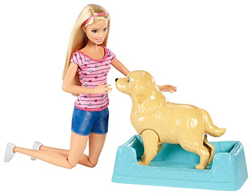 Barbie y sus perritos sorpresa, muñeca con accesorios, regalo para niñas y niños 3-9 años (Mattel FDD43) , color/modelo surtido