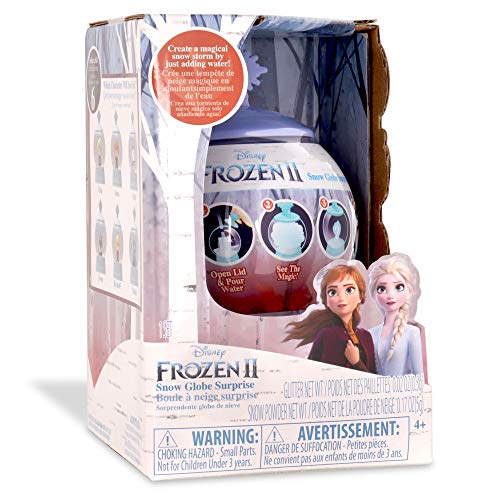 Basic Fun!-Bola Bolas de nieve sorpresa Disney Frozen 2, multicolor, (31300) , color/modelo surtido