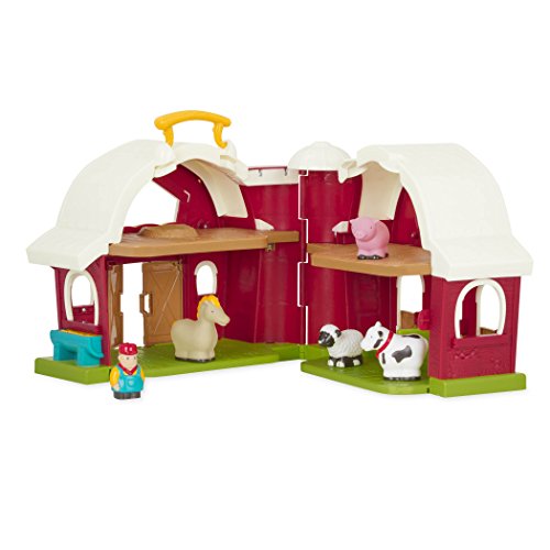 Battat- Set de Granja para niños 18M+ (6 Piezas), Color rosso (Branford Ltd. BT2626C1Z) , color/modelo surtido