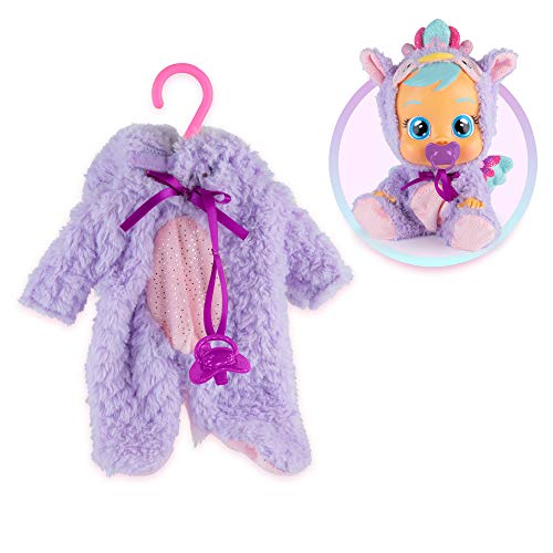 BEBÉS LLORONES Fantasy Pijama Grifo violeta con chupete | Ropa para Bebé Llorón