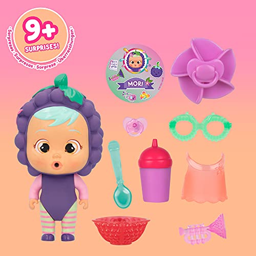 Bebés Llorones Lágrimas Mágicas Casita Tutti Frutti Mini muñeca sorpresa coleccionable con olor a fruta, juguete niña y niño +3 años, Modelos Surtidos