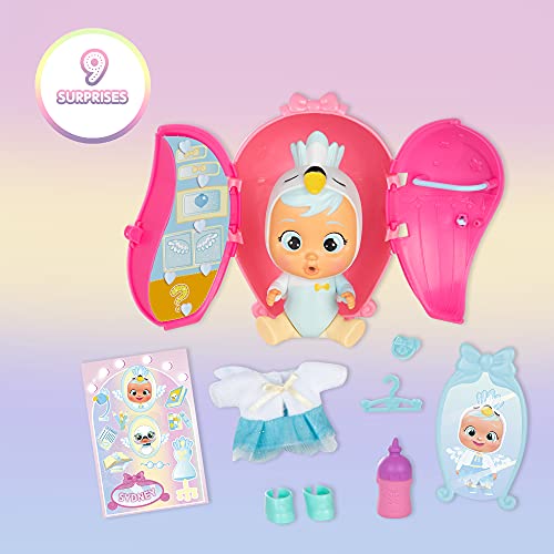 BEBÉS LLORONES LÁGRIMAS MÁGICAS Storyland Dress Me Up | Muñeca sorpresa coleccionable que llora de verdad con ropa a vestir y Accesorios - Juguete y regalo para niños y niñas +3 años