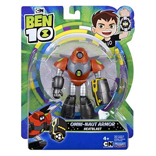 Ben 10 BEN47I10 Figuras de acción-Space Armor Heatblast