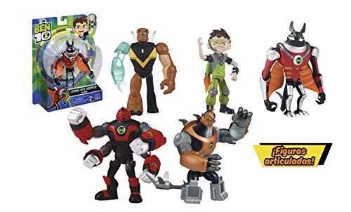 Ben 10 BEN55000 - Figuras básicas, 5 modelos diferentes (Famosa)