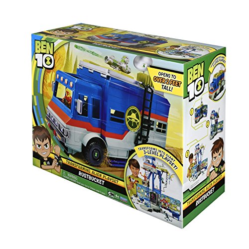 Ben 10 Rustbucket Deluxe vehículo convertible en Playset