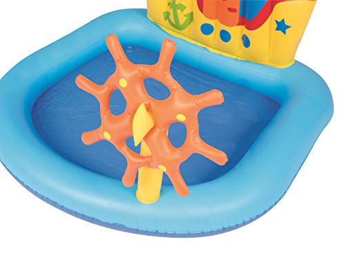 Bestway 52211 - Piscina Hinchable Infantil Barco Remolcador 140x130x104 cm