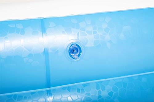 BESTWAY 54006 - Piscina Hinchable Infantil Rectangular 262x175x51 cm