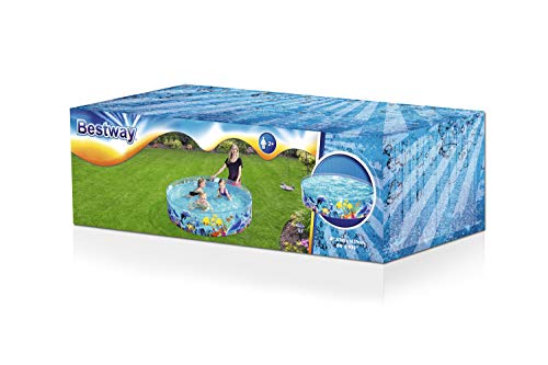 Bestway 55030 - Piscina Infantil Fill N' Fun 183 cm Animales Marinos