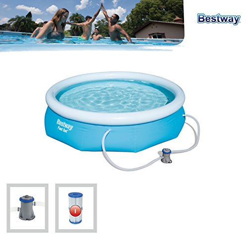 Bestway 57270 - Piscina Desmontable Autoportante Fast Set 305x76 cm Depuradora de cartucho de 1.249 litros/hora