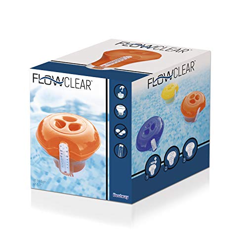 BESTWAY 58209 - Dispensador químico Bestaway flotante con termométro