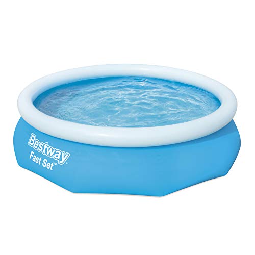 Bestway Fast Set Juego de Piscina con Bomba de Filtro, Azul, 305 x 76 cm