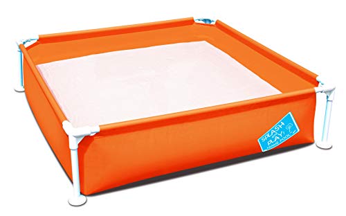 Bestway - Piscina infantil cuadrada, 122 x 122 x 30,5 cm