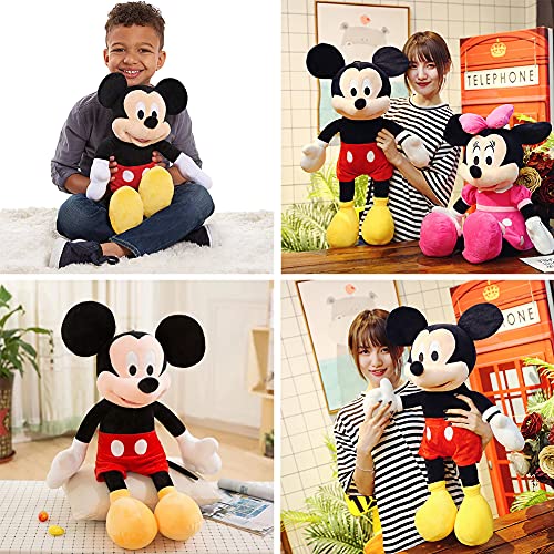 BESTZY Mickey Juguetes de Peluche, Muñeca Infantil Bonitos Peluches Plush Doll Toy, Regalo para Niños (35cm)