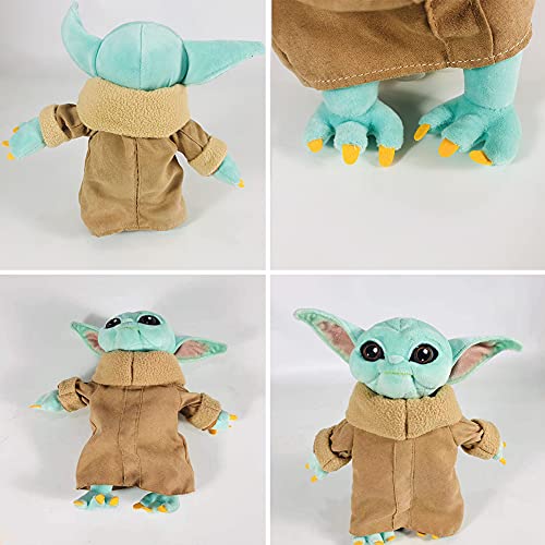 BESTZY Peluche De Star Wars para Bebé, Bebé Star Wars Muñeca De Peluche De Star Wars De Peluche Muñeca De Peluche para Niño, Baby Star Wars Plush Doll Toy, Regalo para Niños (25cm)