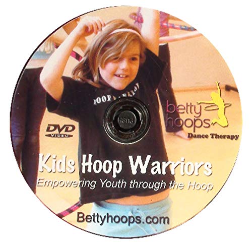 Betty Hoops Revolve 2 Evolve - Kids Hoop Warrior DVD - Hula Hoop Fitness para Niños - Programas escolares