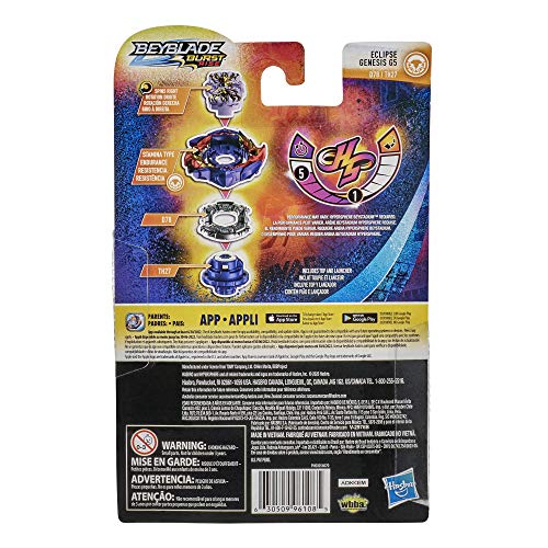 Beyblade Bey HS Eclipse Genesis G5