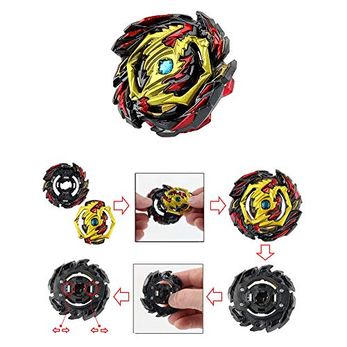 Beyblade Burst Juego Giroscopios De Combate 4D Fusion Modelo Lanzador De Aceleración Gyro Juguete De Regalo para Niños