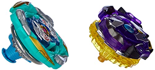 Beyblade Burst Surge, Pack de 2 peonzas Speedstorm Glide Dullahan D6 y Minoboros M6, Color (Hasbro F2300ES0)