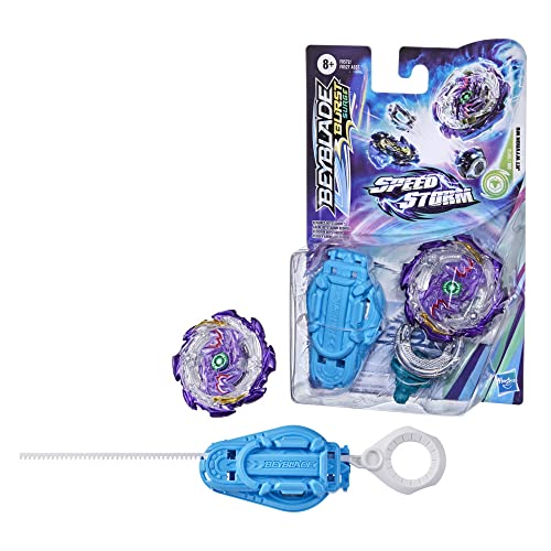 Beyblade Burst Surge Speedstorm Jet Wyvron W6 Spinning Top Starter Pack - Defense Type Battle Spinning Top with Starter, Toy for Kids